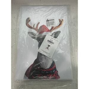 Stupell Industries Deer in Holiday Sweater Holiday Canvas Art Print Wall Art